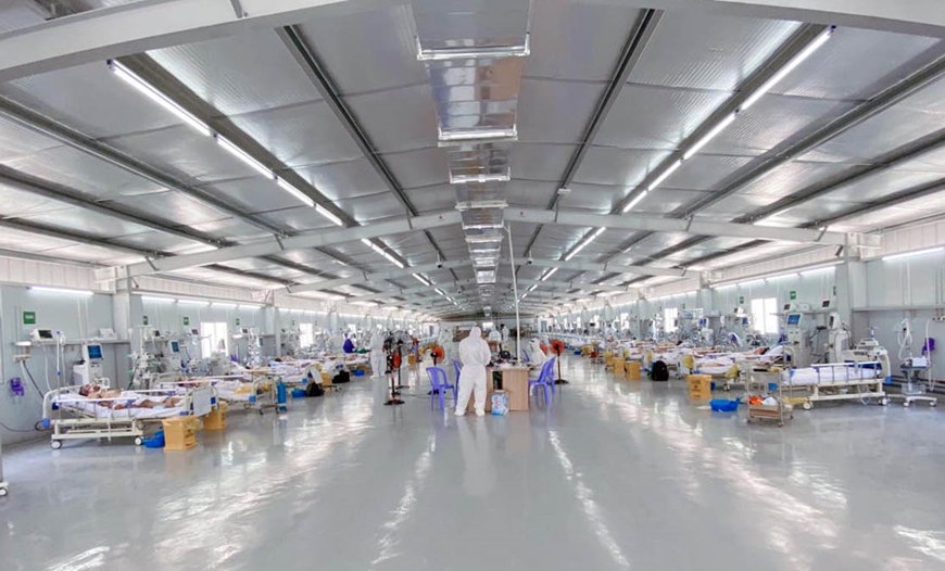 Hình ảnh tin tức Onenet – cung cấp hệ thống quản lý bệnh nhân điều trị Covid-19 cho các bệnh viện dã chiến.