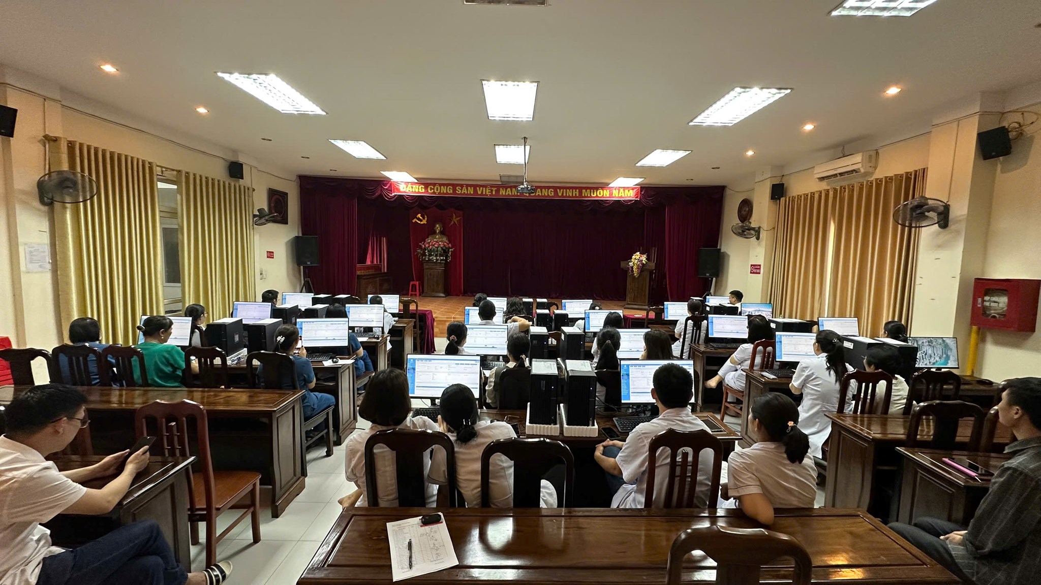 Dự án Bệnh viện Phụ sản Thái Bình tiến vào công đoạn đào tạo người dùng